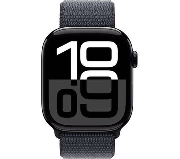 APPLE Watch Series 10 - 46mm Jet Black Aluminium Case with Ink Sport Loop - Good